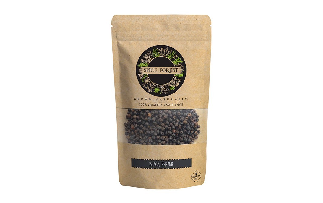 Spice Forest Black Pepper    Pack  100 grams